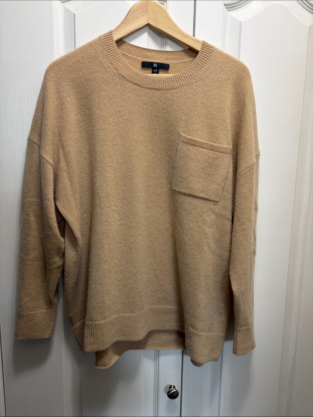 Banana Republic 100% Cashmere Oversized Crewneck Sweater  size S